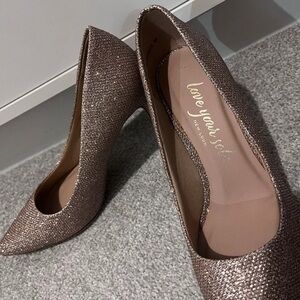 Glittering Heels